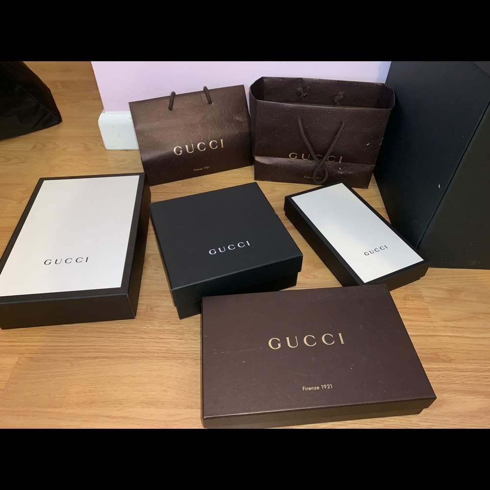 Gucci boxes ( EMPTY )